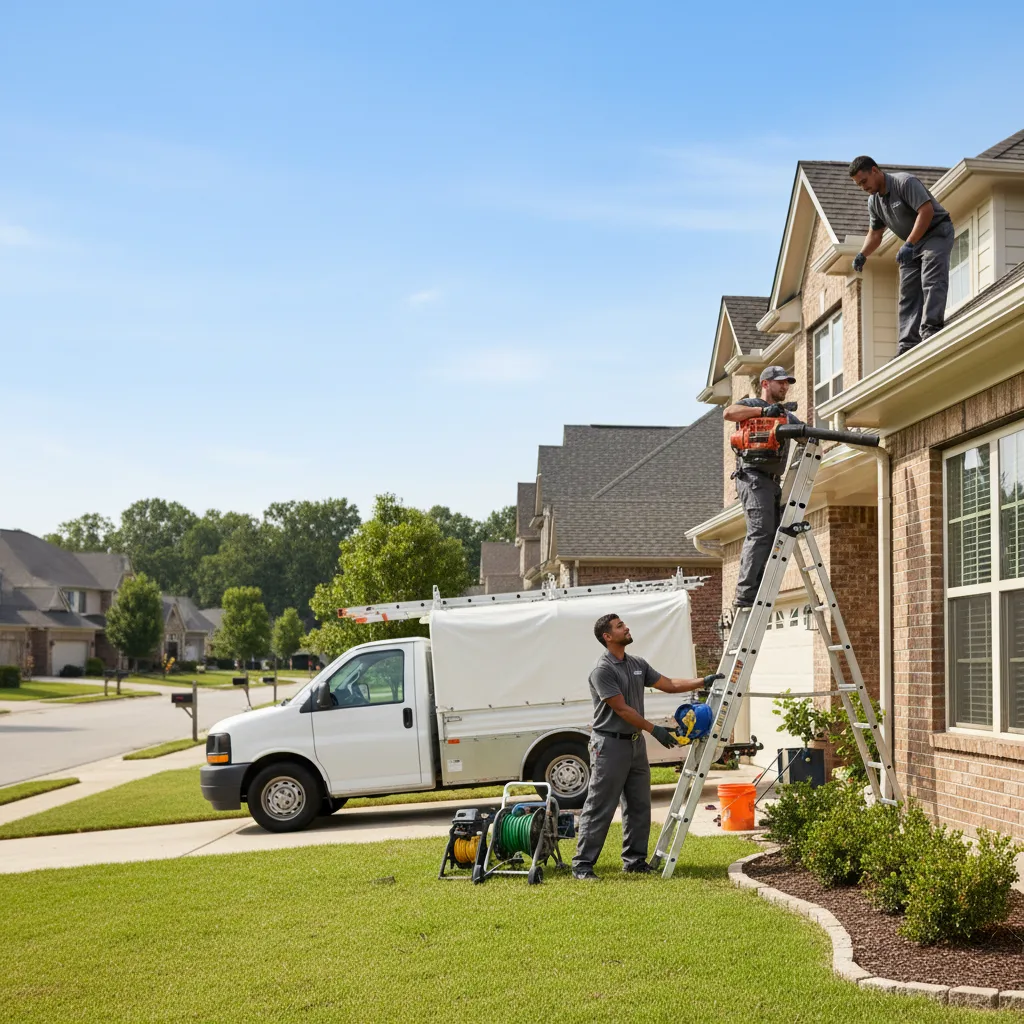 Home Gutter Service in Rufe, OK near me